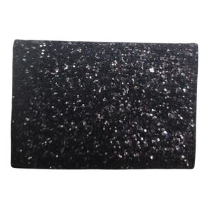 NEW Kate Spade‎ Glitter Black Leather Card Holder, New No Tag